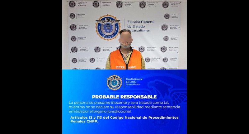 A PROCESO SUJETO QUE SECUESTRÓ, GOLPEÓ Y VIOLÓ A UNA MUJER EN  CALVILLO, AGS