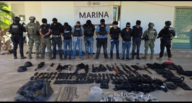 PERTENECEN AL CÁRTEL DE LOS BELTRÁN LEYVA LOS NUEVE DETENIDOS EN CULIACÁN TRAS ENFRENTAMIENTO CON MARINOS