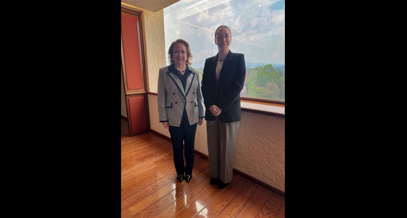 SE REÚNEN PRESIDENTA DEL STJ DE AGS Y MAGISTRADA DE LA SCJN