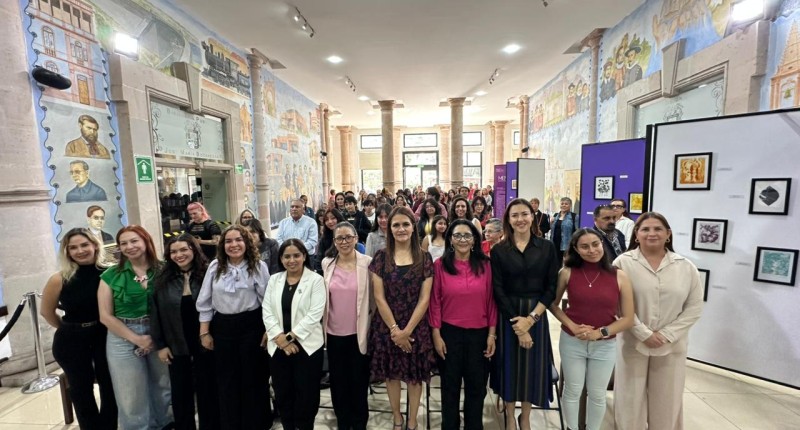 ALMA HILDA INAUGURA EXPOSICIÓN DE ARTE CREADA POR MUJERES ARTISTAS