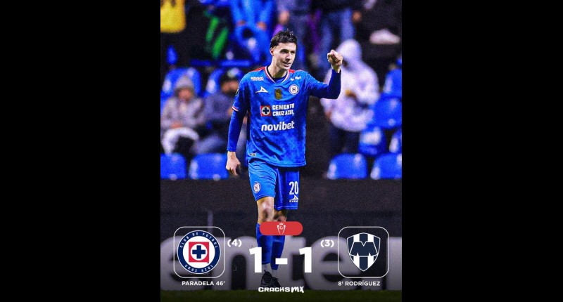 CRUZ AZUL ELIMINA A MONTERREY Y AVANZA EN LA CONCACHAMPIONS