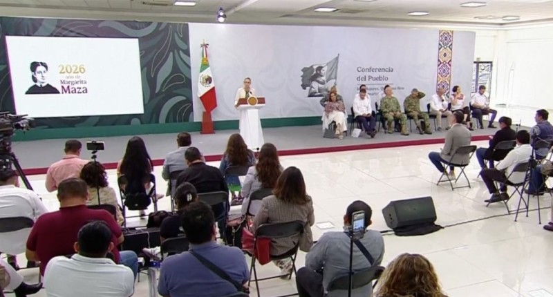 SHEINBAUM ANUNCIA EL ENVÍO DE DOS BARCOS MÁS DE AYUDA HUMANITARIA PARA CUBA