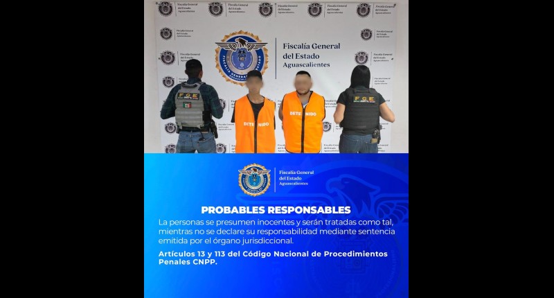 EN AGS DETIENEN Y VINCULAN A DOS SUJETOS QUE ROBARON E INCENDIARON UN DOMICILIO EN PASEOS DEL SUR