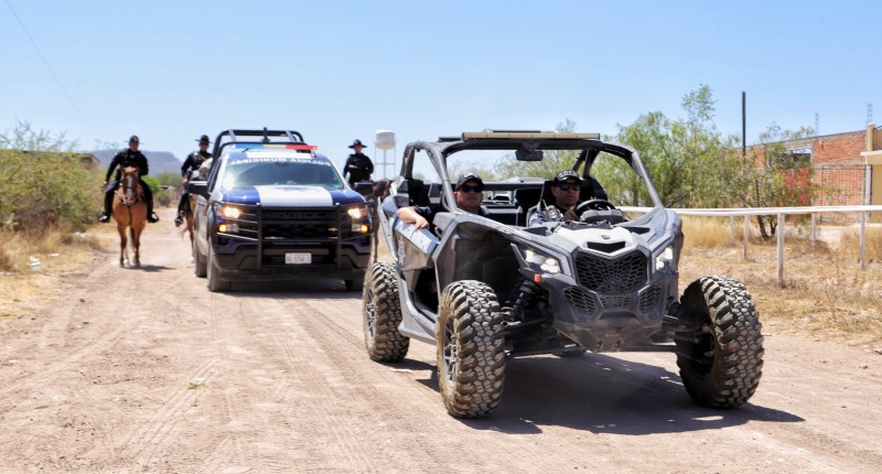 REFUERZAN SEGURIDAD EN ZONAS RURALES DE JESÚS MARÍA, AGS