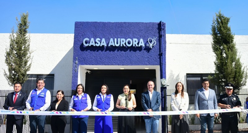 ENTREGA GOBERNADORA DE AGS, TERE JIMÉNEZM `CASA AURORA`, UN REFUGIO DONDE NIÑAS Y ADOLESCENTES PUEDEN CONSTRUIR SUS SUEÑOS