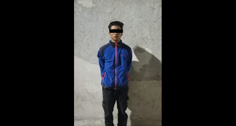 RECUPERAN MOTOCICLETA ROBADA Y DETIENE A UN SUJETO EN CASA BLANCA, AGS