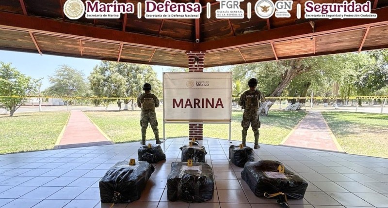 MARINA ASEGURA EMBARCACIÓN DE COCAÍNA CON VALOR DE 56.7 MDP EN MICHOACÁN