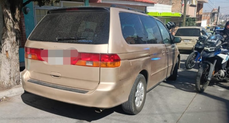 ASEGURAN EN AGS VEHÍCULO QUE PUDIERA ESTAR RELACIONADO CON HECHOS DELICTIVOS