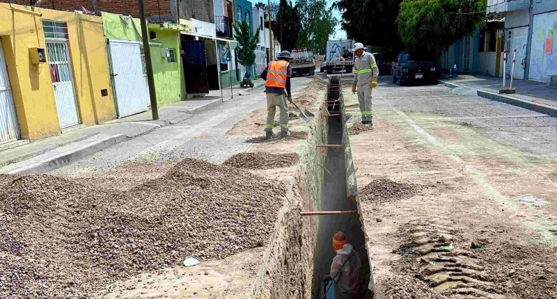 IMPULSA ALCALDE DE AGUASCALIENTES REHABILITACIÓN DE LA RED DE DRENAJE EN LA COLONIA INSURGENTES