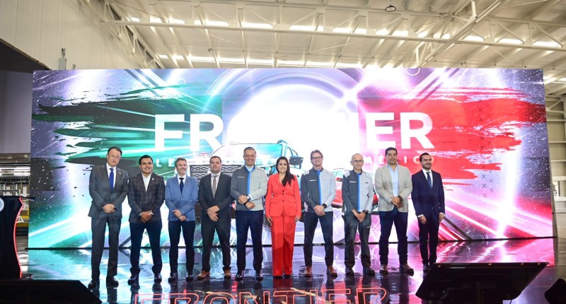 TERE JIMÉNEZ ENCABEZA EL INICIO DE PRODUCCIÓN DE LA NUEVA NISSAN FRONTIER EN AGUASCALIENTES