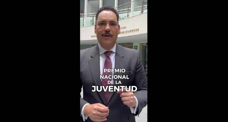 POR LAS Y LOS JÓVENES DE TODO EL PAÍS, TOÑO LOGRA EL PREMIO NACIONAL DE LA JUVENTUD | VIDEO 