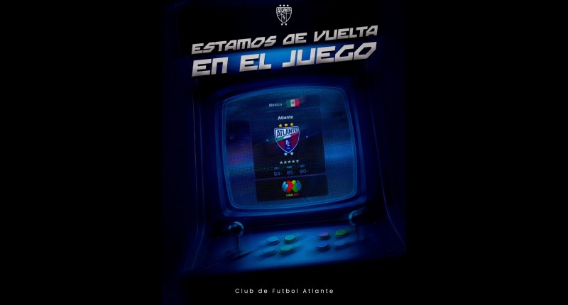 ATLANTE JUGARÁ LOS VIERNES Y SERÁN TRANSMITIDOS SUS PARTIDOS POR TV AZTECA
