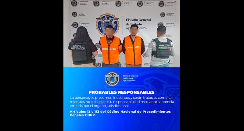 EN AGS VINCULAN NUEVAMENTE A HOMBRES IMPLICADOS EN ROBO A OXXO, AHORA EN JESÚS MARÍA
