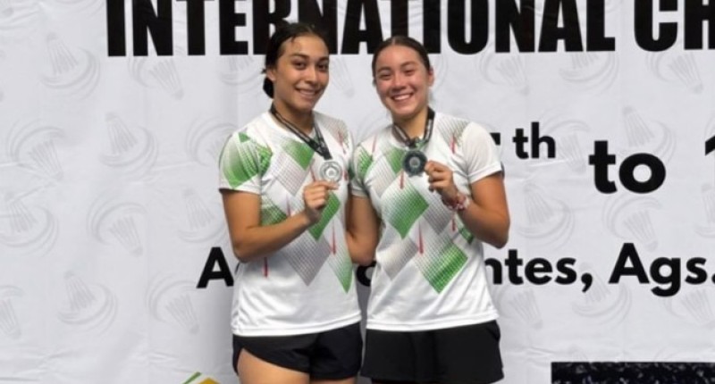 PLATA PARA MÉXICO EN EL CHALLENGE INTERNACIONAL 2026 DE BÁDMINTON CELEBRADO EN AGUASCALIENTES