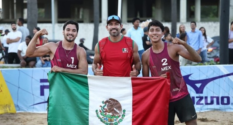 DOS MEDALLAS PARA MÉXICO EN TOUR NORCECA DE VOLEIBOL DE PLAYA EN REPÚBLICA DOMINICANA