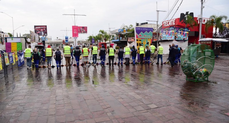 FERIA DE SAN MARCOS LIMPIA, ORDENADA Y SEGURA, GRACIAS A LA LABOR DE MILES DE TRABAJADORES