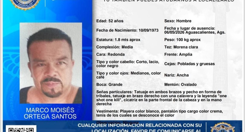 DOS VERSIONES DE LA DESAPARICIÓN DE UNA PERSONA DE AGS 