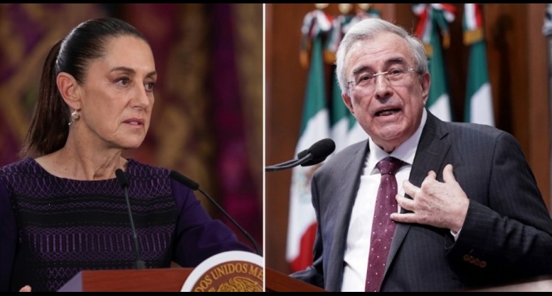 REPORTAN QUE UIF CONGELÓ CUENTAS BANCARIAS DE ROCHA MOYA Y ENRIQUE IZUNZA: SHEINBAUM PIDE ACLARAR SITUACIÓN FISCAL