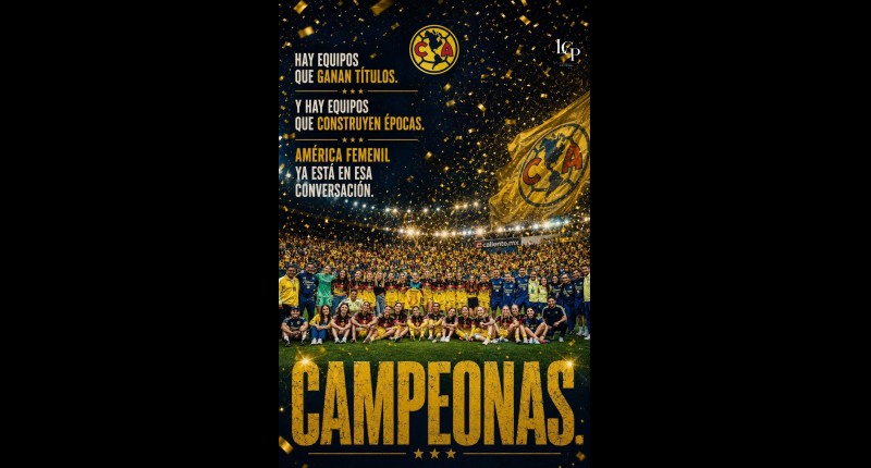 AMÉRICA FEMENIL SE CORONAN CAMPEONAS VENCIENDO A RAYADAS