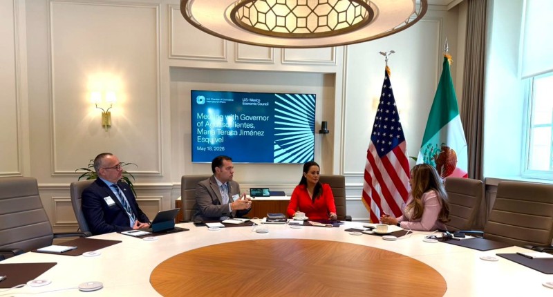 EN WASHINGTON, LA GOBERNADORA DE AGS, TERE JIMÉNEZ, FORTALECE ALIANZAS PARA ATRAER MÁS INVERSIÓN Y OPORTUNIDADES