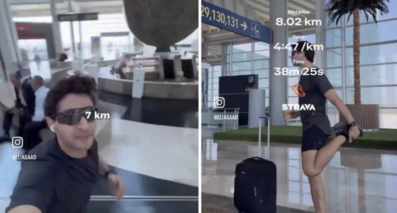USAN EL AIFA COMO PISTA DE ATLETISMO: RUNNER PRESUME EN REDES HABER CORRIDO 8 KM EN EL AEROPUERTO SEMIVACÍO