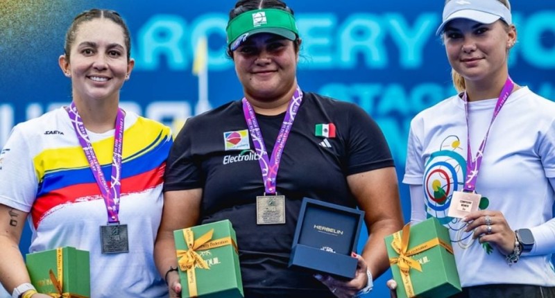 MEXICANA ANDREA BECERRA CONQUISTA ORO EN COPA DEL MUNDO DE TIRO CON ARCO EN TURQUÍA
