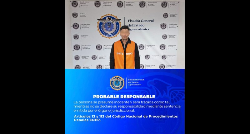 A PROCESO SUJETO SEÑALADO DEL ROBO DE UNA MOTOCICLETA EN AGS