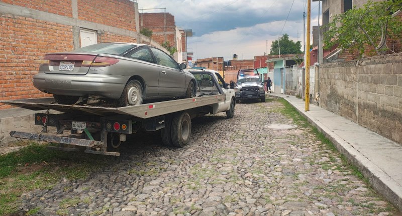 AUTORIDADES EN CALVILLO RETIRARON VEHÍCULOS DE ZONAS DE RIESGO ANTE INTENSAS LLUVIAS 