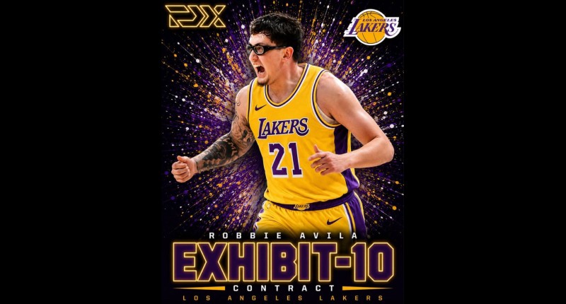 MÉXICO AMERICANO ROBBIE AVILA FIRMA CONTRATO DE VERANO CON LOS LAKERS; BUSCARÁ GANARSE UN LUGAR