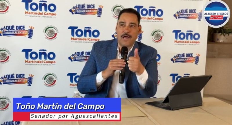 SENADOR TOÑO MARTÍN DEL CAMPO ANUNCIA VISITA A EL SALVADOR PARA CONOCER POLÍTICAS PÚBLICAS EXITOSAS EN MATERIA DE SEGURIDAD Y REPLICARLAS EN AGS Y EN MÉXICO | VIDEO 