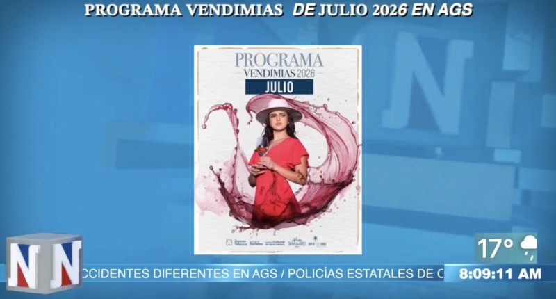 VIDEO| MÁS DE 50 EVENTOS HABRÁ EN LAS VENDIMIAS 2026 EN AGS