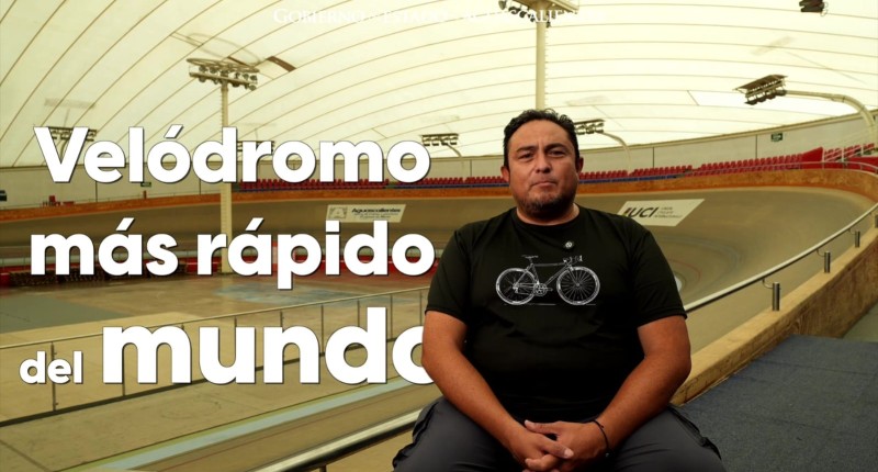 ¿SABÍAS QUE AGUASCALIENTES TIENE EL VELÓDROMO MÁS RÁPIDO DEL MUNDO? | VIDEO 