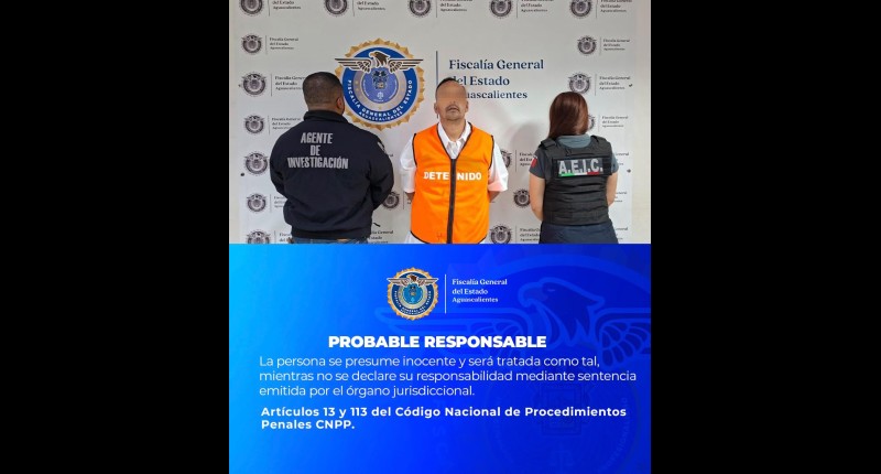DETIENEN EN AGS A PRÓFUGO BUSCADO POR HOMICIDIO EN GUANAJUATO