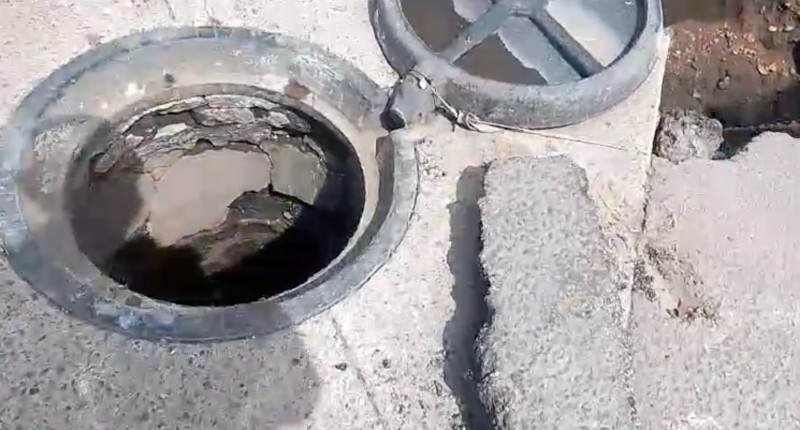 DENUNCIAN OBRAS INCONCLUSAS EN SOBERANA CONVENCIÓN, AGUASCALIENTES