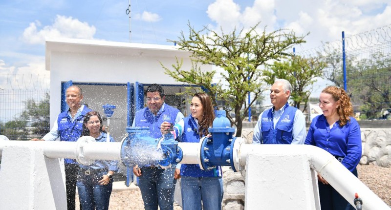 GOBERNADORA DE AGS, TERE JIMÉNEZ, ENTREGA NUEVOS POZOS EN JESÚS MARÍA Y APOYOS PARA EL CAMPO EN COSÍO