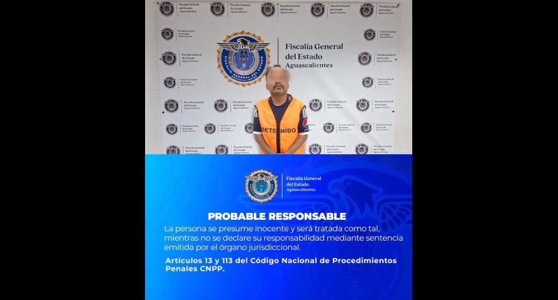 A PROCESO EN AGS SUJETO SEÑALADO DE DIVERSOS DELITOS EN AGRAVIO DE UNA ADOLESCENTE