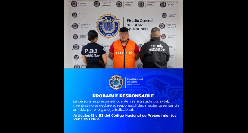 A PROCESO EL HOMICIDA DE LA LÍNEA VERDE, EN AGS. EL ASESINATO FUE POR LA DEUDA DE UN AUTOMÓVIL 