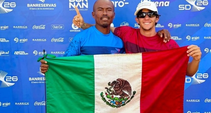 SURFISTAS MEXICANOS CONQUISTAN EL 1-2 EN CENTROAMERICANOS DE SANTO DOMINGO