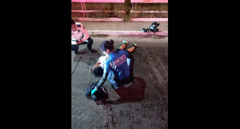 MOTOCICLISTA RESULTA LESIONADO TRAS DESIGUAL CHOQUE EN EL FRACCIONAMIENTO MUNICIPIO LIBRE