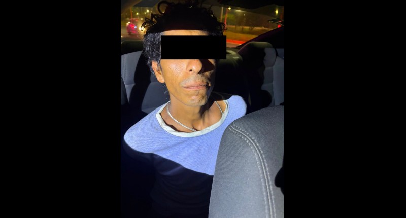 DETENIDO EN AGS POR ROBAR A UN TRANSEÚNTE A PUNTA DE CUCHILLO