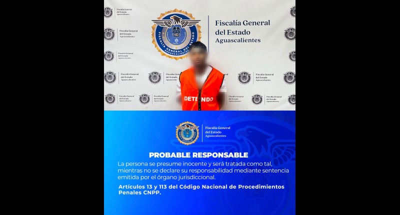 A PROCESO SUJETO QUE GOLPEÓ Y AMENAZÓ CON UN CUCHILLO A UN MENOR PARA ROBARLO EN EL FRACC. SANTA ELENA DE AGS 