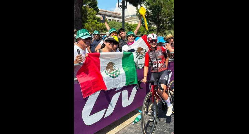 ROMINA HINOJOSA HACE HISTORIA EN EL TOUR DE FRANCIA