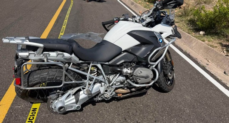 MOTOCICLISTA PERDIÓ LA VIDA EN ACCIDENTE RUMBO A LA CONGOJA EN SJDG, AGS
