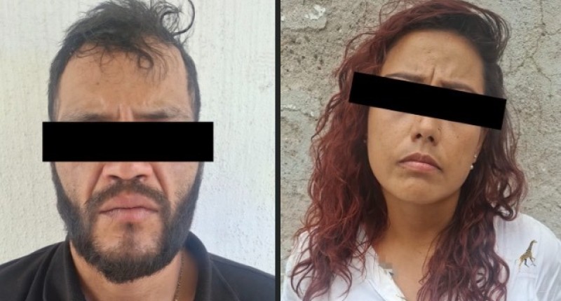 PAREJA DETENIDA CON CRISTAL EN LAS VIÑAS, AGUASCALIENTES