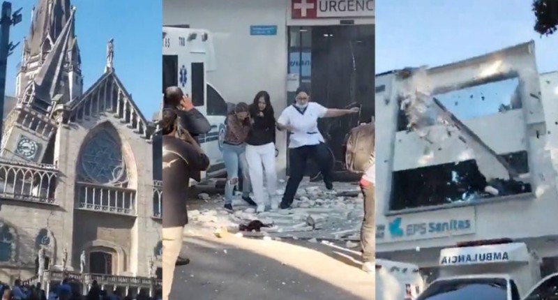 TRAGEDIA EN COLOMBIA: AL MENOS 20 MUERTOS POR TERREMOTO ESTE LUNES