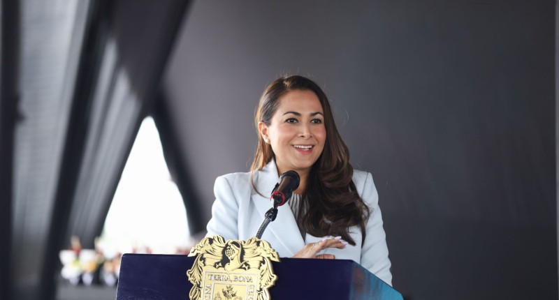 TERE JIMÉNEZ INAUGURA LA PRIMERA ETAPA DEL PARQUE INDUSTRIAL SAN MARCOS VALLEY EN AGS 