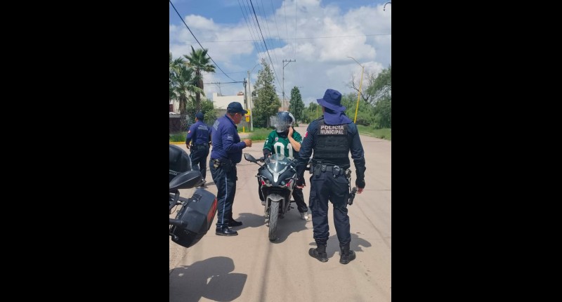 MUNICIPIO DE JESÚS MARÍA NO BAJA LA GUARDIA Y RETIRAN MÁS DE 160 MOTOS RUIDOSAS 
