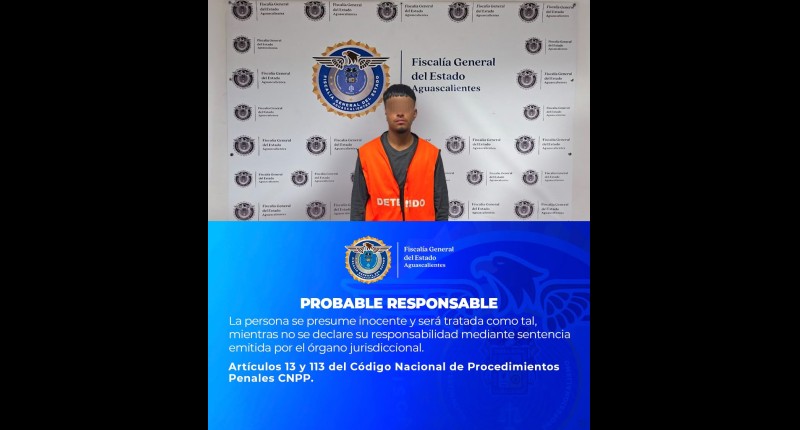 A PROCESO SUJETO QUE MATÓ A UN HOMBRE A BALAZOS EN EL MUNICIPIO DE TEPEZALÁ