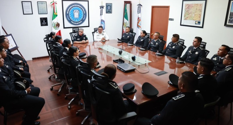 POLICÍAS DE AGUASCALIENTES PARTICIPAN EN CAPACITACIÓN INTERNACIONAL EN COLOMBIA