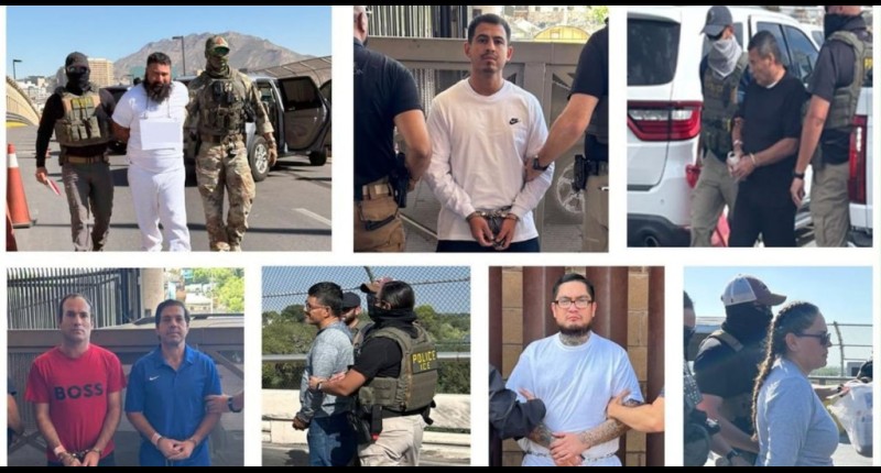 EEUU ENTREGA 10 CRIMINALES A MÉXICO POR DELITOS RELACIONADOS CON EL NARCO: `LA COOPERACIÓN ESTÁ DANDO RESULTADOS´, ASEGURA EMBAJADOR
